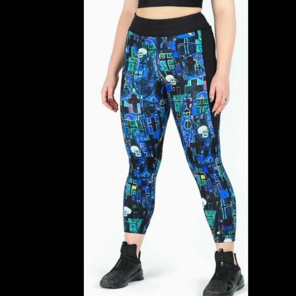 Blackmilk Klimt Death battle leggings XL